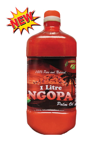 Nature's Best NGOPA Organic Red Palm Oil  1 Liter 2.2 LB