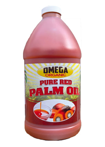 OMEGA Pure Red Palm Oil 4.18 LB (I/2 GALLON)