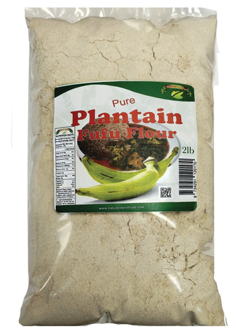 GREEN PLANTAIN Organic Fufu Flour  2 LB