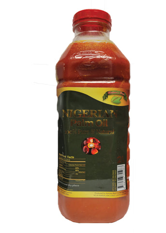 Nature's Best Nigerian Palm Oil 2 Liter 4.40 lbs.