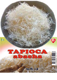 Organic Tapioka Abacha (Cassava Yuka) 1 Lb..